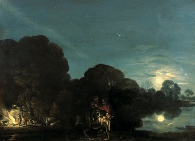 La huida a Egipto de Adam Elsheimer