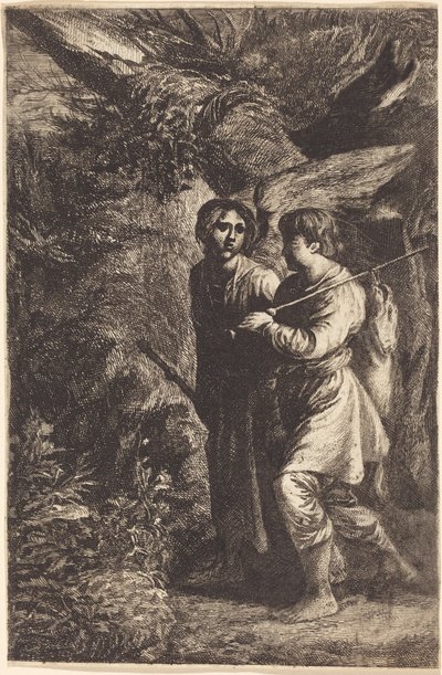 Tobías y el ángel de Adam Elsheimer