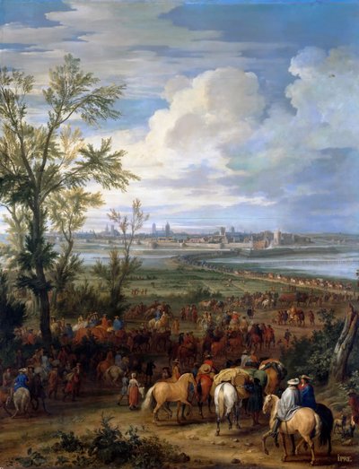 El Sitio de Ypres, marzo de 1678 de Adam Frans Meulen van der