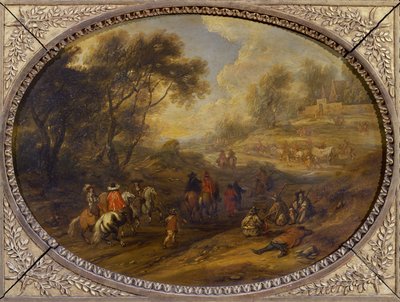 Un convoy militar de Adam Frans van der Meulen