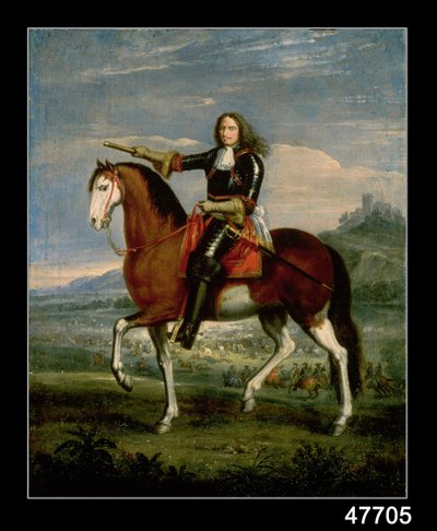 Retrato ecuestre de Henri de la Tour d