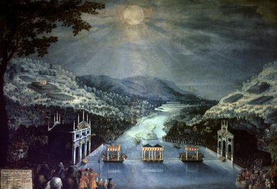 Paz de los Pirineos o Tratado de los Pirineos de Adam Frans van der Meulen