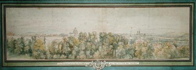 Vista de París desde el Taller de los Gobelinos de Adam Frans van der Meulen