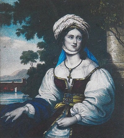 Retrato de Laskarina Bouboulina de Adam Friedel