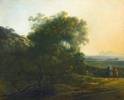 Huida a Egipto de Adam Pynacker