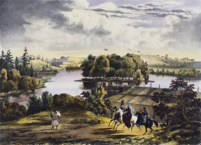 Vista de Izhora, 1833 de Adam Tirpeune