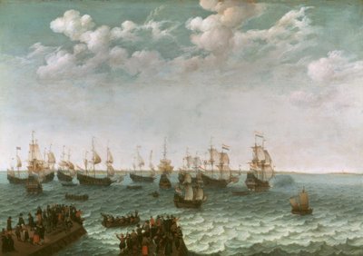 Salida de una flota de guerra de Adam Willarts