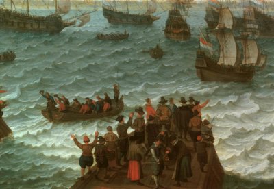 Salida de una flota de guerra de Adam Willarts