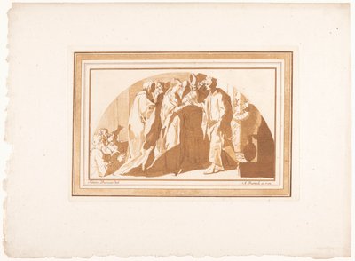 Matrimonio de María y José de Adam von Bartsch
