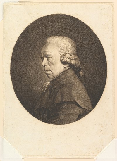 Retrato de Johann Christian Brand, 1793 de Adam von Bartsch