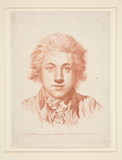 Auto retrato de Adam von Bartsch