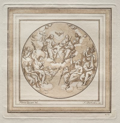 La Trinidad, 1782 de Adam von Bartsch