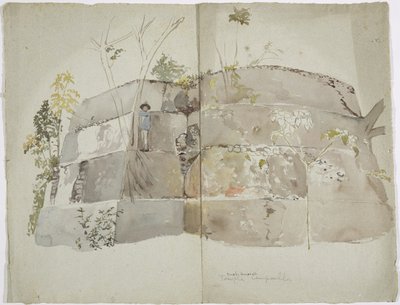 Un templo en Cempoalla de Adela Breton