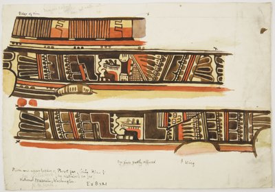 Diseños decorativos de cerámica de Adela Breton