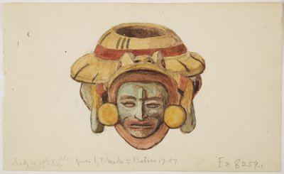 Cinco páginas de diseños y figuras de Adela Breton