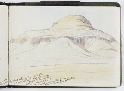 Cuaderno de bocetos de acuarelas, dibujos y notas, México, 1896-1898 de Adela Breton
