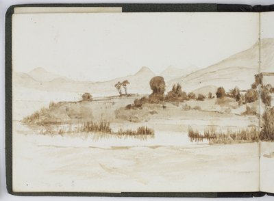Cuaderno de bocetos de acuarelas, dibujos y notas, México, 1896-1898 de Adela Breton