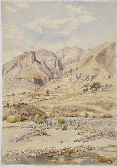 Vista - cerca de Ixtacamaxtitlan, México de Adela Breton