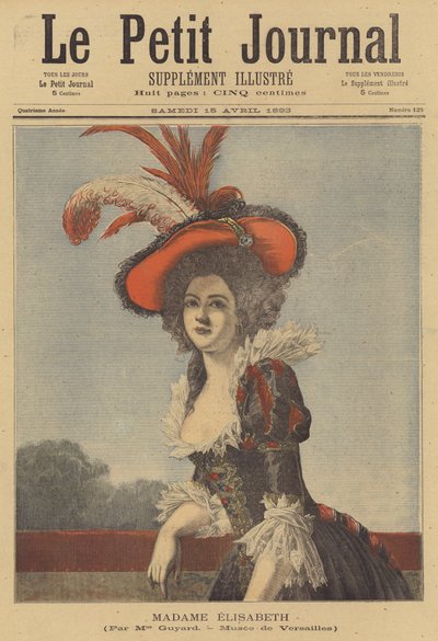 Madame Elisabeth de Adelaide Labille Guiard