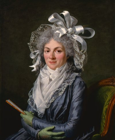 Retrato de Madame de Genlis de Adelaide Labille Guiard