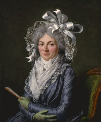 Retrato de Madame de Genlis 1746-1830, 1790 de Adelaide Labille Guiard