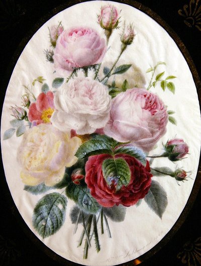 Estudio de rosas de Adele Lallemand