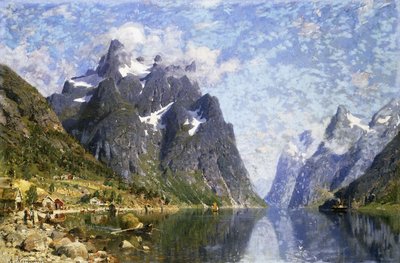 Hardanger Fjord, Noruega de Adelsteen Normann