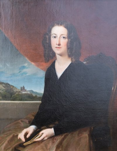 Retrato de la hija de Ciro Menotti de Adeodato Malatesta or Malatesti