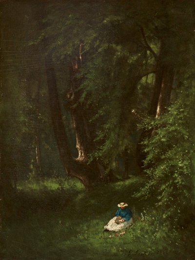 En el Bosque de Adlophe Lalauze