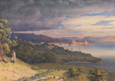 Corfú, Octr. 12 1857 [Grecia] de Admiral Sir Edward Gennys Fanshawe