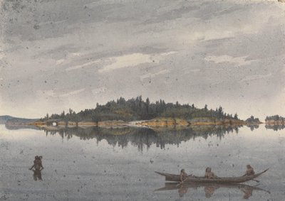 Deer Island, Beaver Harbour, Isla de Vancouver, 15 de julio de 1851 [Canadá]". de Admiral Sir Edward Gennys Fanshawe