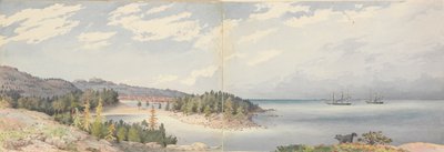 Hogland, 24 de agosto de 1855, Finlandia de Admiral Sir Edward Gennys Fanshawe