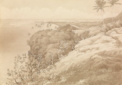 Bahía de Matavai y Point Venus, Tahití, 24 de agosto de 1849 [Islas de la Sociedad]