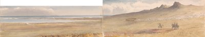Mount William, Islas Malvinas, mayo de 1849 (acuarela) de Admiral Sir Edward Gennys Fanshawe