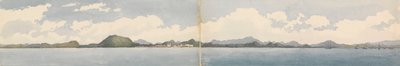 Panamá, marzo de 1850 (acuarela) de Admiral Sir Edward Gennys Fanshawe