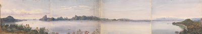 Panorama de Río de Janeiro, Brasil de Admiral Sir Edward Gennys Fanshawe