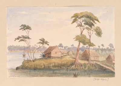 Sarawak de las Antillas, Norteamérica y Borneo álbum de recortes de Admiral Sir Edward Gennys Fanshawe