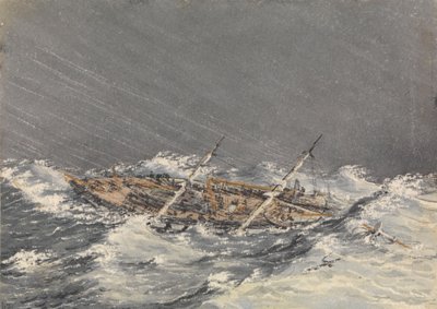 Tormenta en Mazatlán [México], 28 de octubre de 1851. de Admiral Sir Edward Gennys Fanshawe