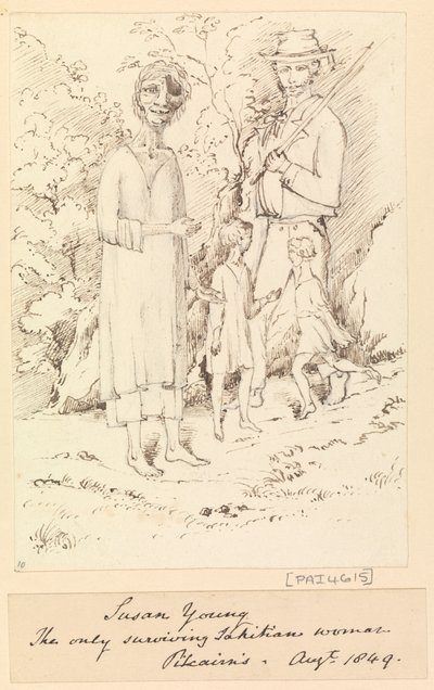 Susan Young, La única tahitiana superviviente, Pitcairn