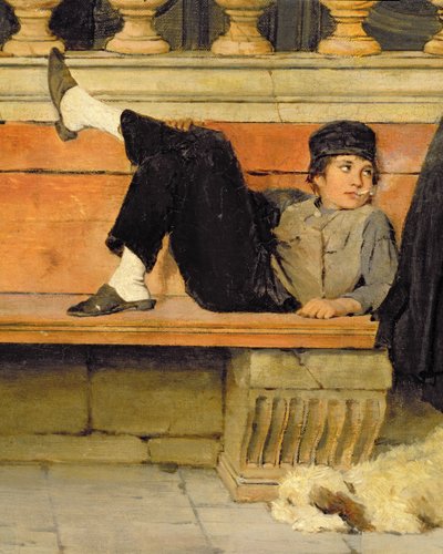 San Marcos, Venecia (detalle) de Adolf Echtler