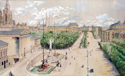 Parlamento de Viena y Ringstrasse de Adolf Hitler de Adolf Hitler