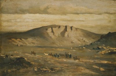 Paisaje solitario (Boda de campesinos) de Adolf Kosárek