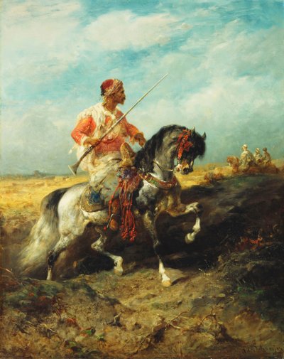 Un Jinete Árabe de Adolf Schreyer