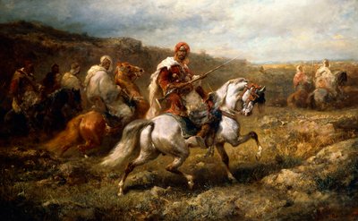 Beduinos en Ruta de Adolf Schreyer
