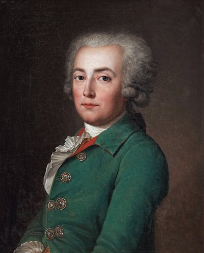 Retrato de Stanislas Marie Adelaide, Conde de Clermont-Tonnerre de Adolf Ulrich Wertmuller