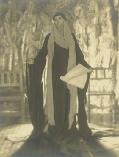 Lady Diana Manners en "El milagro", de Max Reinhardt de Adolf de Meyer