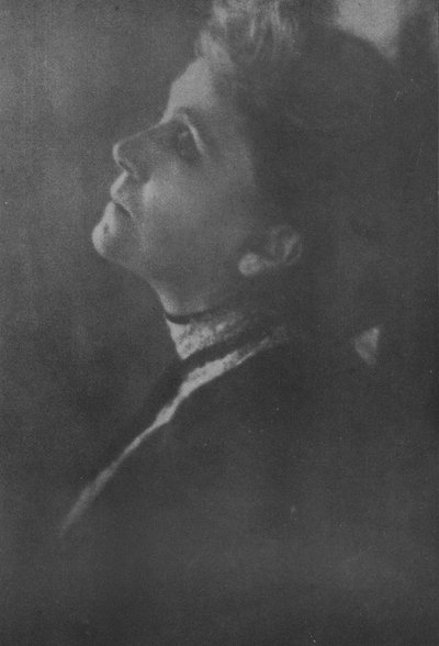Sra. Eleonora Duse (foto b/n) de Adolf de Meyer