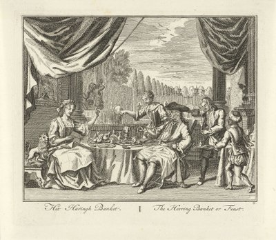 Banquete de arenques de Adolf van der Laan