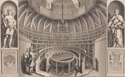 Teatro anatómico en el Waaggebouw de Adolf van der Laan