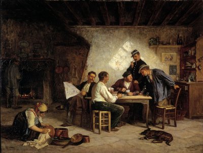 Un juego de Piquet de Adolf von Becker
